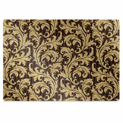 Decormat Podloga za stol Deciduous pattern 120x90 cm 15 cm