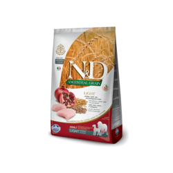 N&D Low Grain, Hrana za pse sa prekomernom težinom Medium/Maxi Light, 12 kg