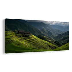 Slika harmonične gorske pokrajine - 140x70