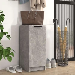 Den Omarica za čevlje betonsko siva 30x35x70 cm konstruiran