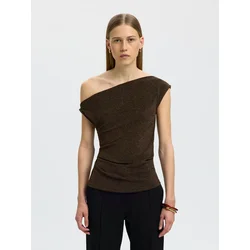 SELECTED Top SLWNORI rjava