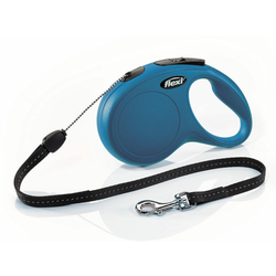 Flexi New Classic Cord Povodac za pse, S, Plavi