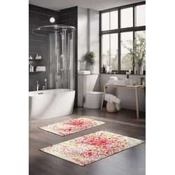 Lessentiel Maison Set prostirki za kupatilo CT-5298, 2 Komada, Šarena