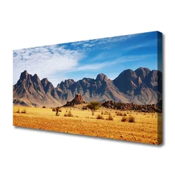 tulup.si Slika na platnu Desert mountain landscape 100x50 cm
