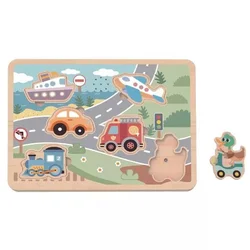Tooky Toy: Zvočni puzzle - Vozila