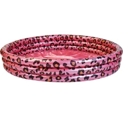 Swimming Pool Rose Gold Leopard