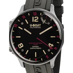U-Boat 8839 Capsoil Doppiotempo SS GMT 45mm 10ATM