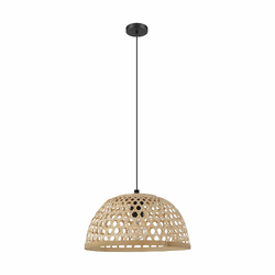 Eglo 43253 - Luster na sajli CLAVERDON 1xE27/40W/230V prečnik 370 mm