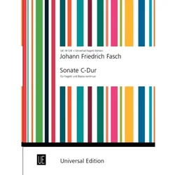 FASCH : NOTE SONATE C DUR