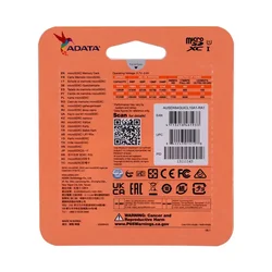 A-DATA Memorijska kartica UHS-I MicroSDXC 64GB class 10 + adapter AUSDX64GUICL10A1-RA1
