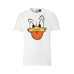 LOGOSHIRT Majica Donald Duck  bela