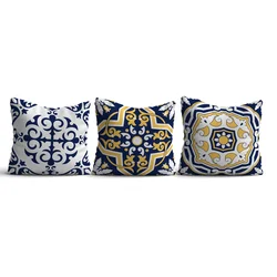 Aberto Design Set 3 jastuka 43x43cm Šareni