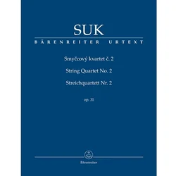 SUK:STRING QUARTET NO.2 SCORE