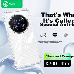 Biaze Maska za mobilni telefon Vivo X200 Ultra, Providna