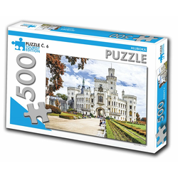 Tourist Edition - Puzzle Hluboká Chateau - 500 kosov