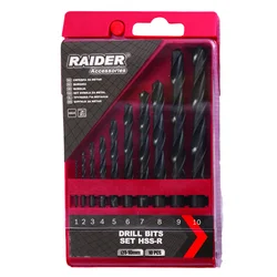 Raider Set burgija, 10 komada
