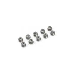 Samovarovalna matica M4 aluminij črna (10)