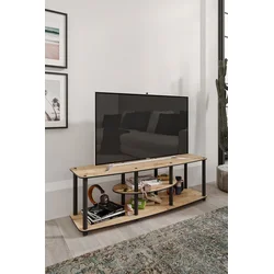 Hanah Home TV Komoda Mesivo, 120x35x38 cm, Hrast