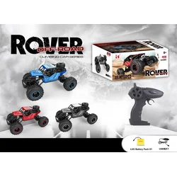 Buggy na daljinsko upravljanje Crawler ROVER 1:16 R/C - črn