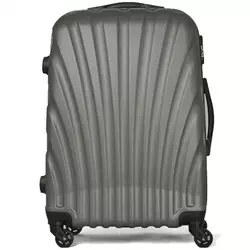Mali čvrsti ABS kofer za putovanje 50 cm sivi