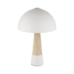 Globo 51070122 - Stona lampa PAULIN 1xE27ILLU/40W/230V bež