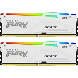 KINGSTON RAM Memorija Fury Beast DIMM DDR5 64GB (2x32GB kit) 5200MT/s KF552C36BWEAK2-64 RGB Expo