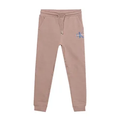 Calvin Klein Jeans Hlače kamela/modra/bela