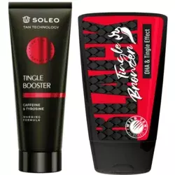 Soleo Tan Technology Tingle Booster Accelerator + Wild Tan Black Tingle Brez