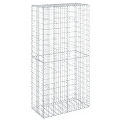 Gabionska košara s poklopcem 100x50x200 cm pocinčano željezo