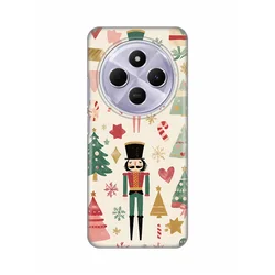Silikonska maska za Xiaomi Redmi 14C/Redmi A4, Vintage Christmas