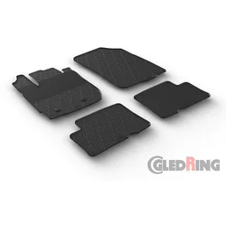 Rubber car mats Dacia Duster 2014-2018