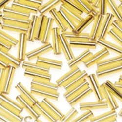 Kašaste perle (seed beads) štapići 7.5 mm boja zlatna