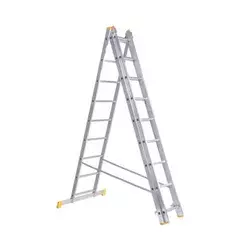 Bomber Aluminijumske merdevine, 3x9 gazišta