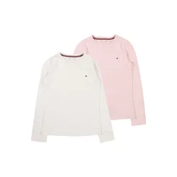 TOMMY HILFIGER Majica roza/bela
