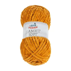 Preja SAMET - 100 g / 100 m - gorčična