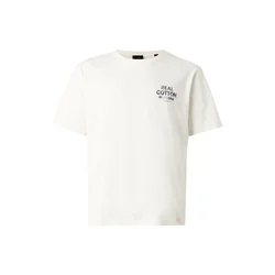 JACK & JONES Majica JJEDOVER temno modra/bela