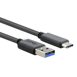 E-GREEN Kabl 3.0 USB A - USB 3.1 tip C M/M 2m crni
