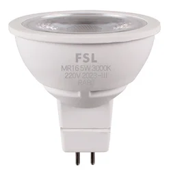 FSL Spot LED sijalica MR16, 220 V, 5 W, Toplo bela