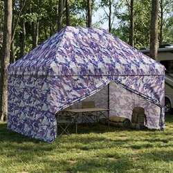 Pop-up Paviljon s 4 Zidova 2,95 x 4,1 m Plavi kamuflaža