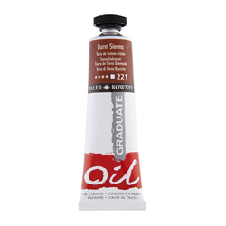 Boja uljana 38ml burnt sienna 117038221 graduate