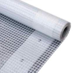 Vidaxl Leno ponjava 260 g/m2 3x15 m bela