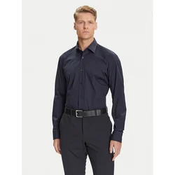 BOSS Srajca H-Joe 50545075 Mornarsko modra Regular Fit