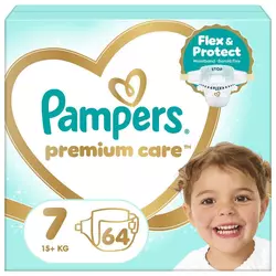 Pampers pelene premium MB 7 ex.large 15+kg 64kom