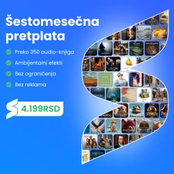 Šestomesečna pretplata za audio-knjige na Slušaj.rs