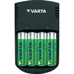 Varta polnilnik Varta Plug + 4 akumulatorske baterije tipa AA, 57667101451