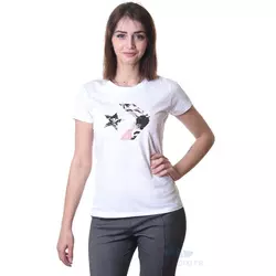 CONVERSE majica Linear Floral Star Chevron Tee Women 47554