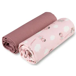 Canpol Babies Pelena muslin bonjour Paris 70x70cm 2kom