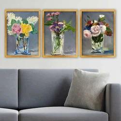 Wallity Set uramljenih slika 3AC_UN7124565, 3 dijela