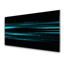 tulup.si Steklena slika Abstrakcija graphics 125x50 cm 4 obešalnika