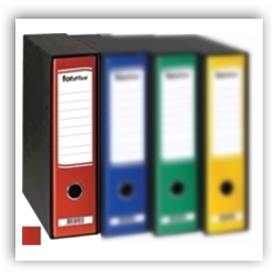 FORNAX registrator Foroffice A4/80 v škatli (rdeč), 11 kosov